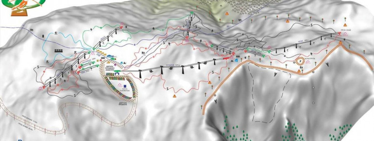 Trail Map Falakro