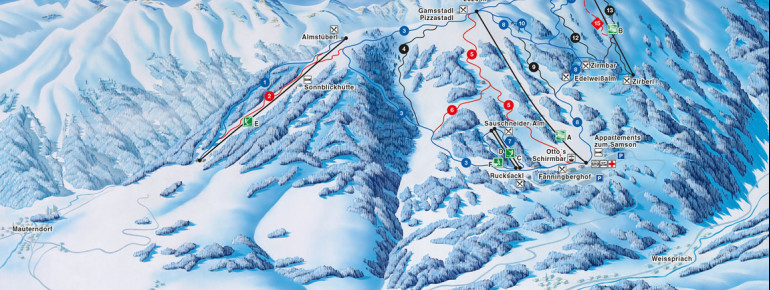 Trail Map Fanningberg
