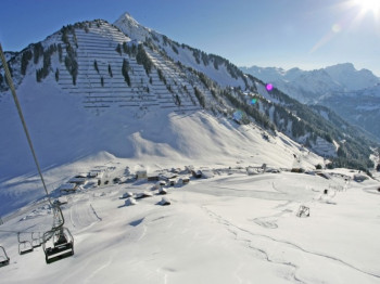 The lifts start right in Faschina.