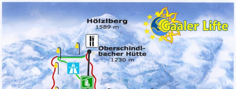 Trail Map Gaaler Ski Lifts