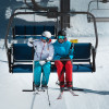 There are three quad chairlifts.