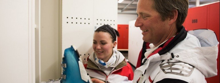 Skidepot Goldeck - perfect for storing your equipment!