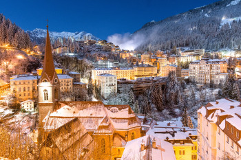You can get to Bad Gastein by train.