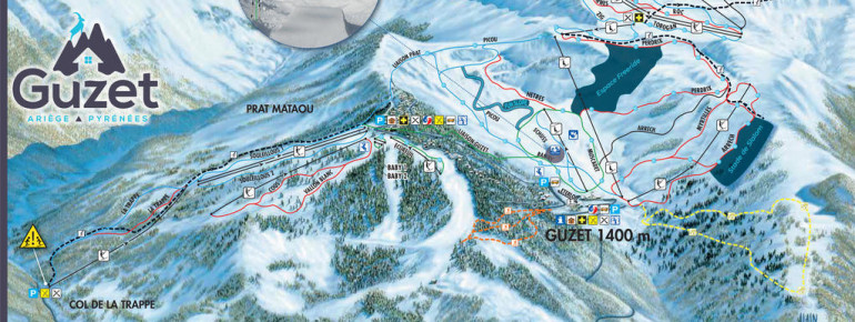 Trail Map Guzet