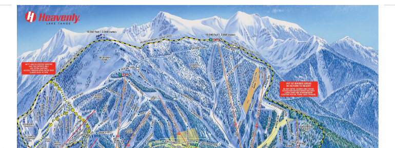Trail Map Heavenly