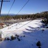 View over the practice area at Gunbarrel Express Lift's base station.