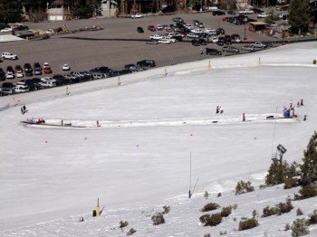 There is a nice practice area for kids at Gunbarrel Lift's base station.