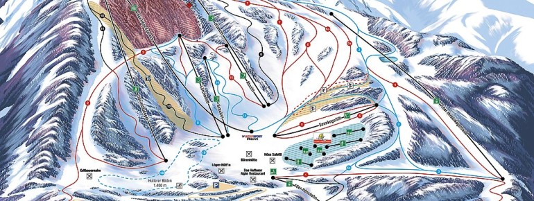 Trail Map Hinterstoder