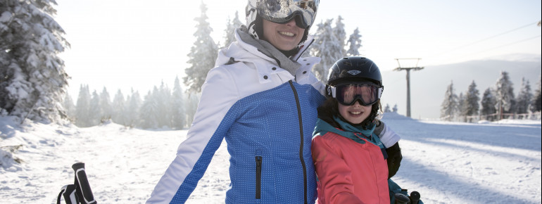Family skiing area Hochficht