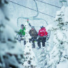 Snow guaranteed: an average of 440 centimeters of snow every year in Marmot Basin.