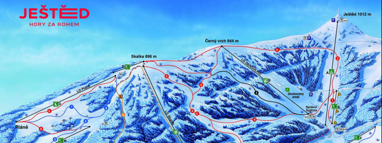 Trail Map Jested