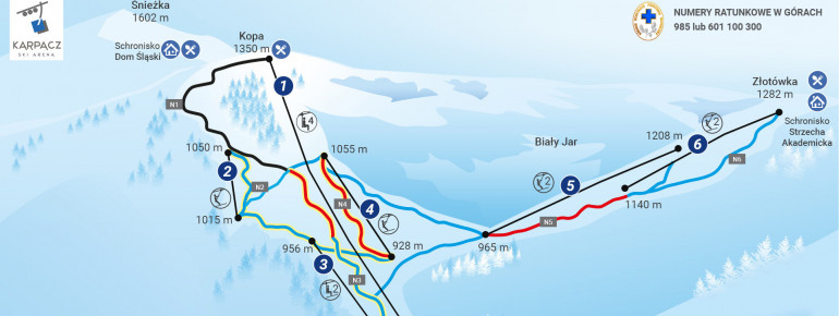 Trail Map Karpacz