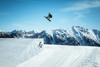 Of course, kicker can not be missing in Absolut Park.