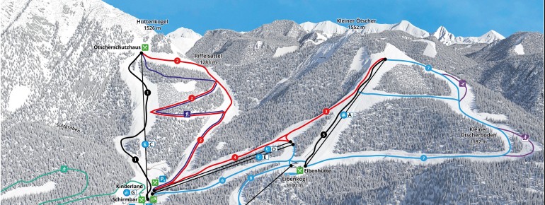 Trail Map Lackenhof Ötscher
