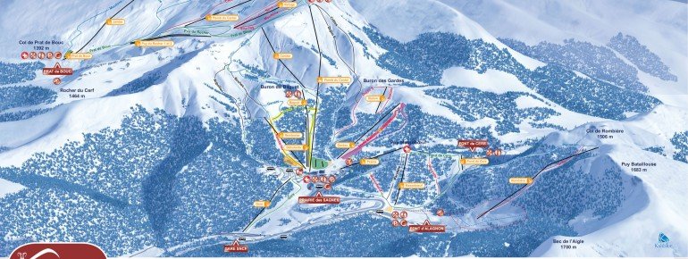 Trail Map Le Lioran