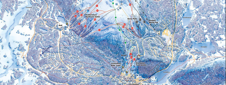 Trail Map Levi