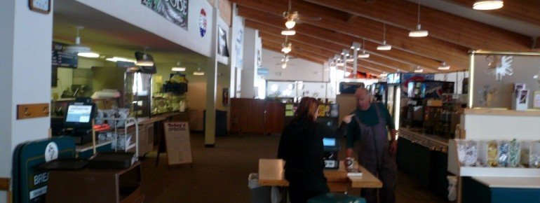 The self-service buffet.