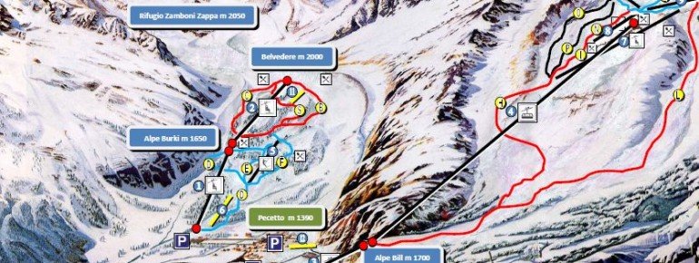 Trail Map Macugnaga
