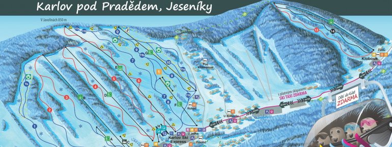Trail Map Karlov