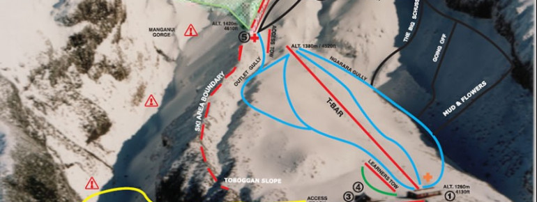 Trail Map Manganui