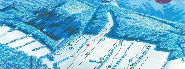 Trail Map Miroslav Lipova Lazne