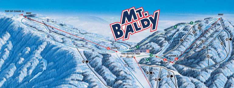 Trail Map Mt Baldy