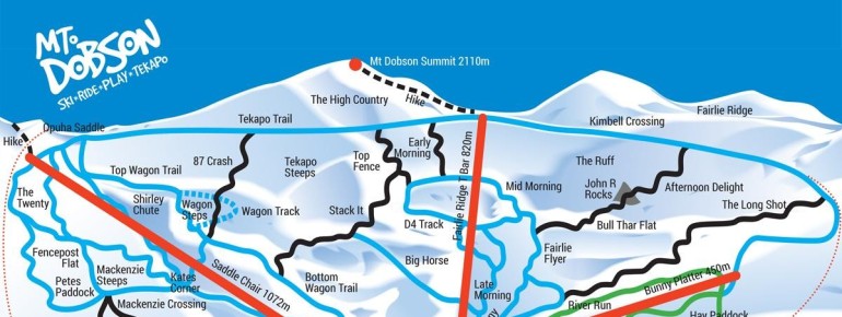 Trail Map Mt Dobson