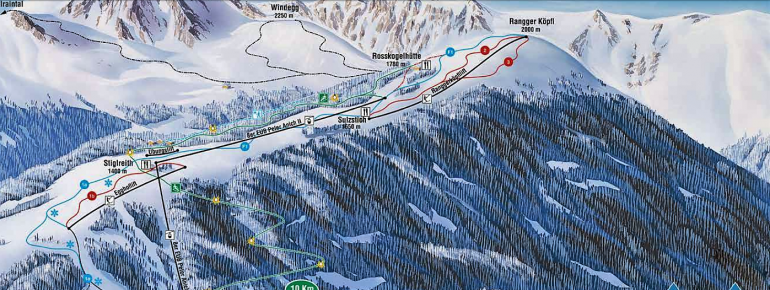 Trail Map Oberperfuss Rangger Köpfl