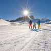 Besides some blacks, you can also find runs for the whole family on Ifen mountain.
