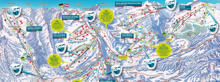 Trail Map Oberstdorf Kleinwalsertal
