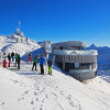 The top station at the Nebelhorn summit