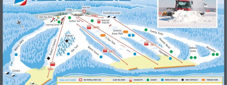 Trail Map Paoli Peaks