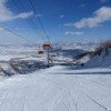 The Orange Bubble Lift is the only lift in North America which has a weather protection hood.