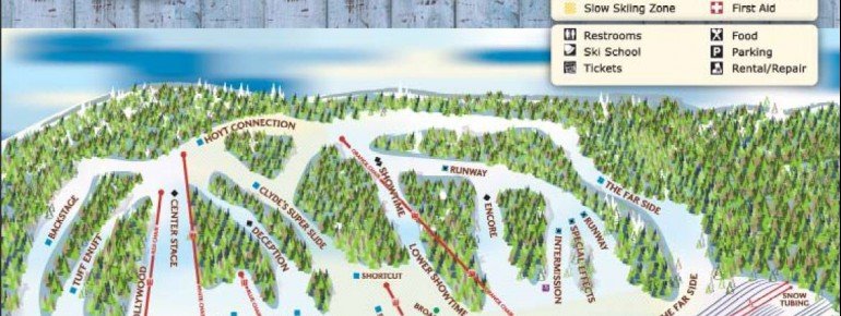 Trail Map Perfect North Slopes