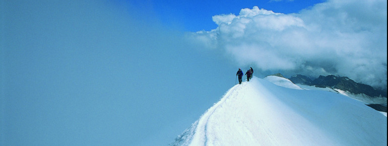 Prägraten lies at the foot of the Großvenediger (3,666 metres).