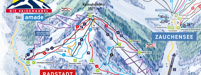 Trail Map Radstadt Altenmarkt