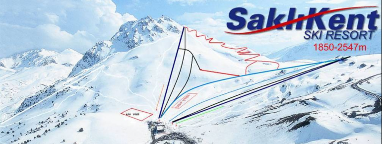 Trail Map Saklikent