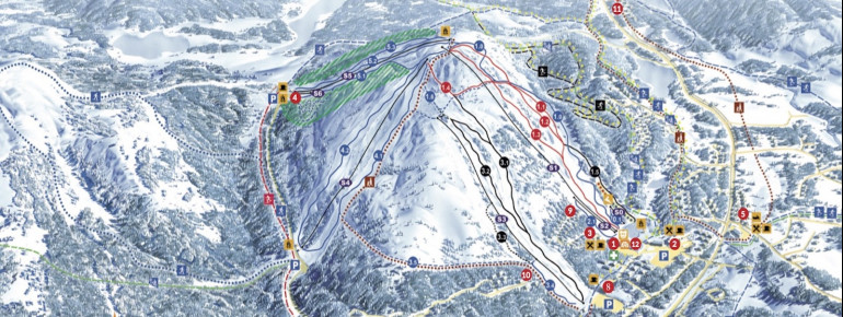 Trail Map Salla
