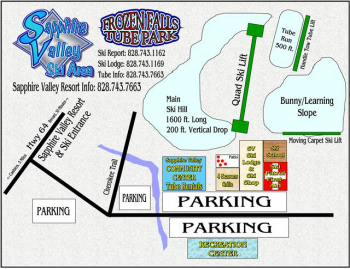 Ski Sapphire Valley Trail Map