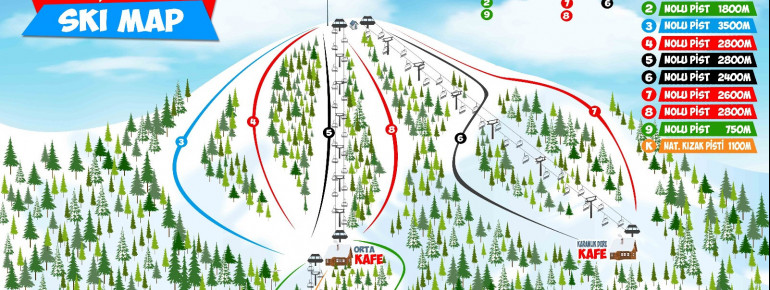Trail Map Sarikamis