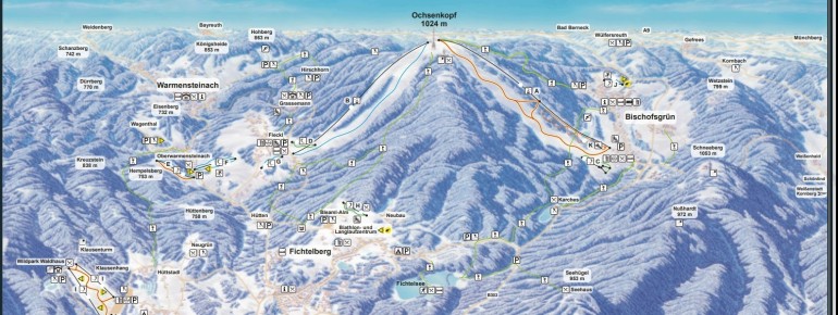 Trail Map Ochsenkopf