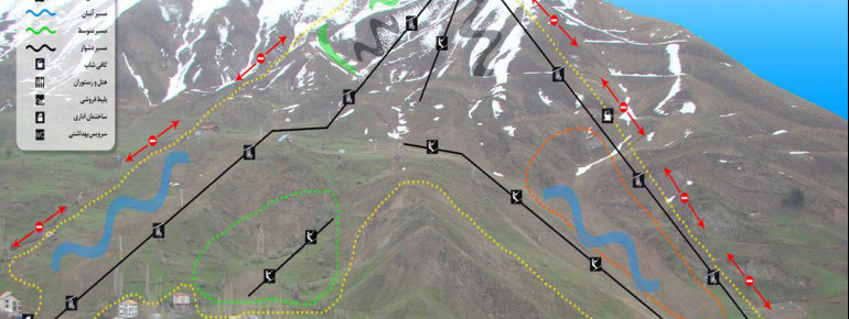 Trail Map Shemshak