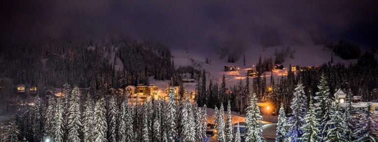 Ice Skating at Silver Star Mountain Resort.