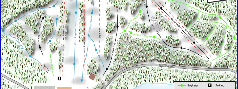 Trail Map Sir Sam&#39;s Ski/Ride