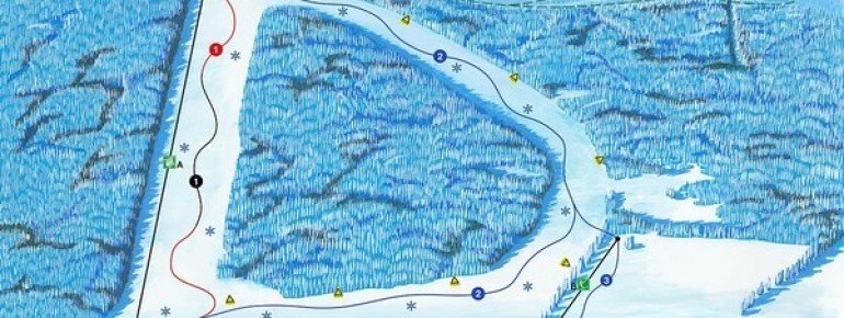 Trail Map Ski areal Premyslov