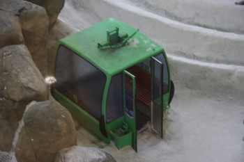 While not workable, the gondola is a popular photo spot.