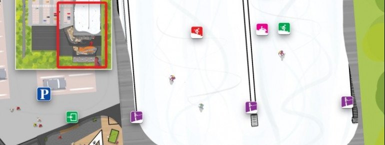 Trail Map SnowWorld Terneuzen