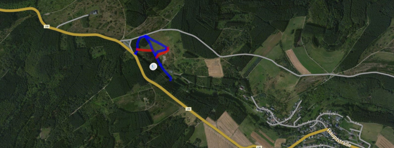 Trail Map Skilift Arft/ Mayen
