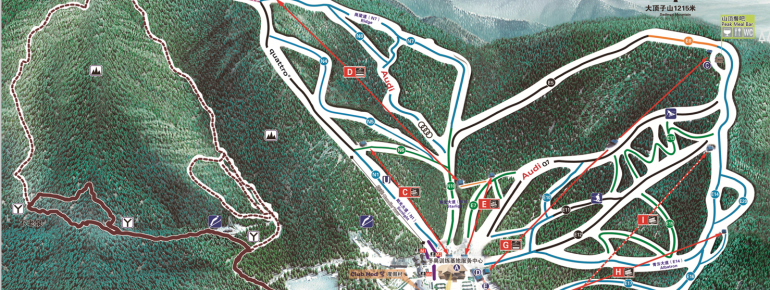 Trail Map Beidahu