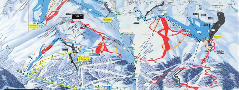 Trail Map Sölden